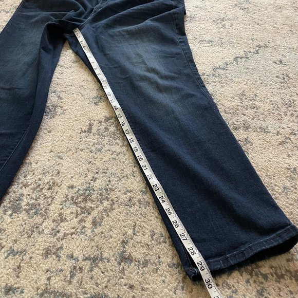 Venezia | Lane Bryant Signature Fit Straight Leg Denim Dark Jeans Curvy Sz 20 S - Picture 10 of 10